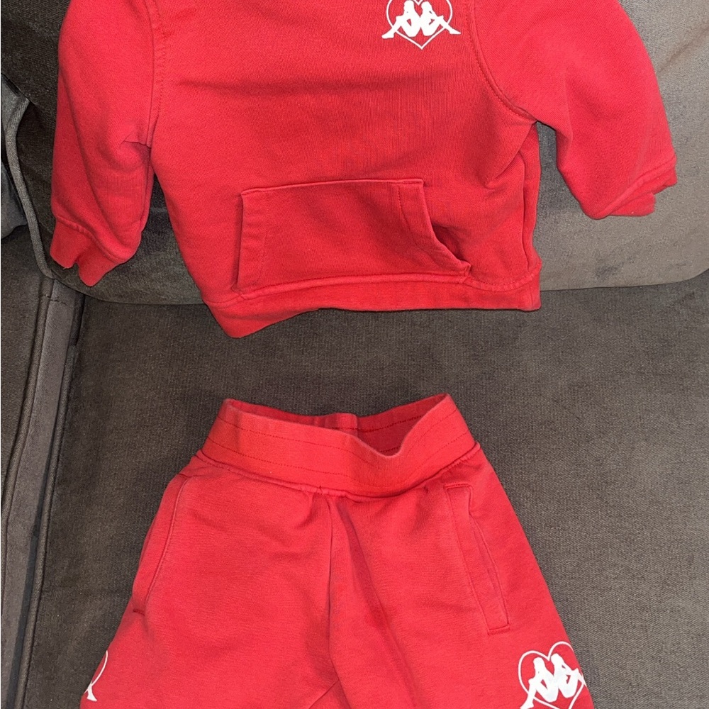 Kappa 2 Piece Sweatshirt Set with matching Shorts